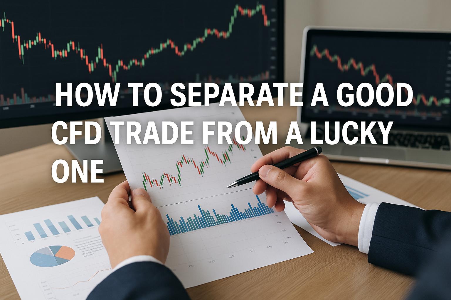 How to separate a good CFD trade from a lucky one