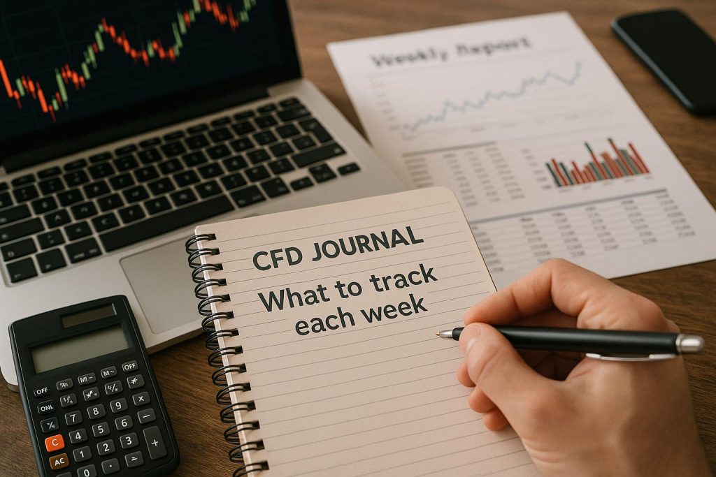 What to track in a CFD journal each week