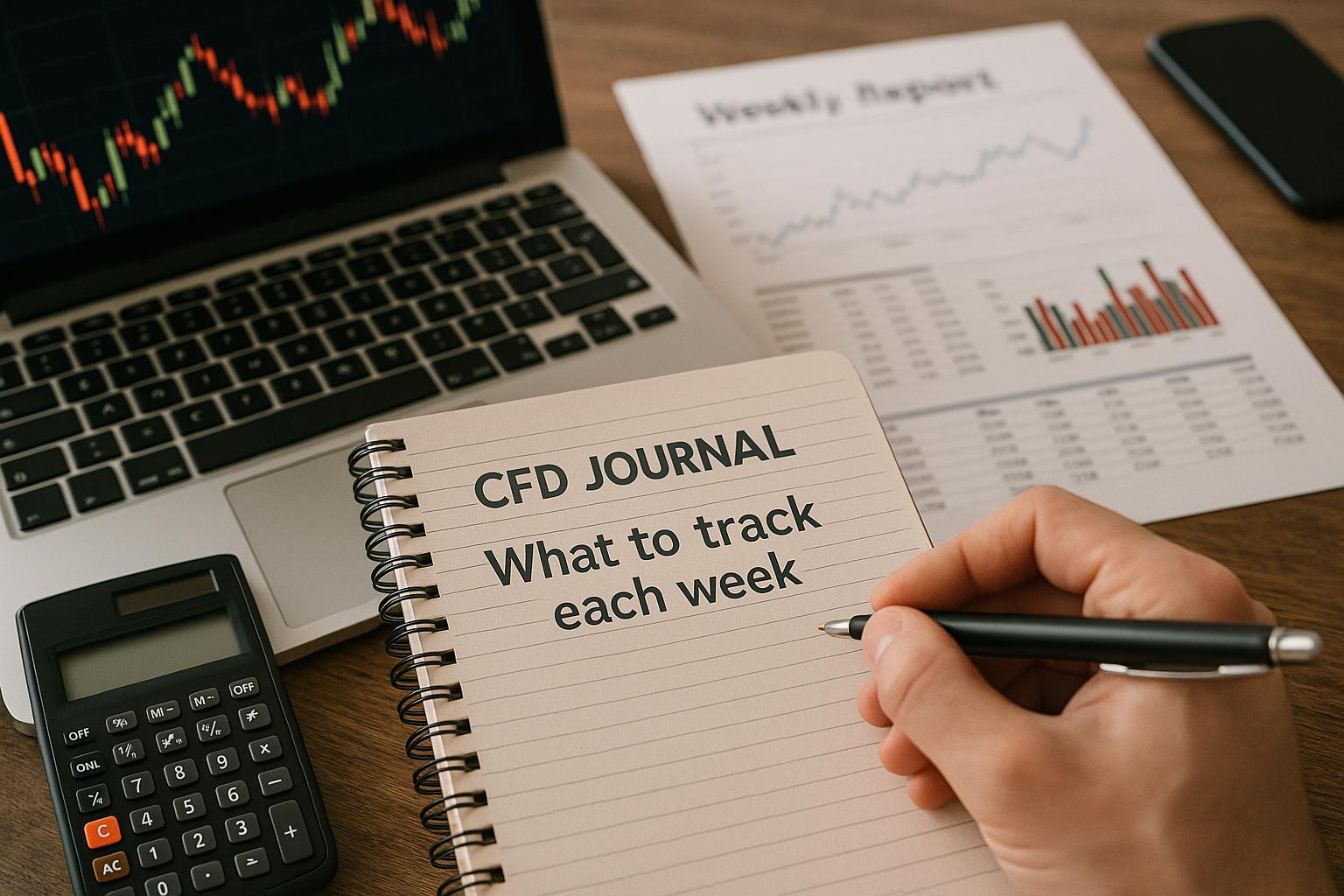 What to track in a CFD journal each week